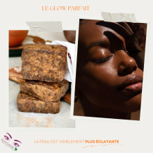 Savon brun du Ghana 