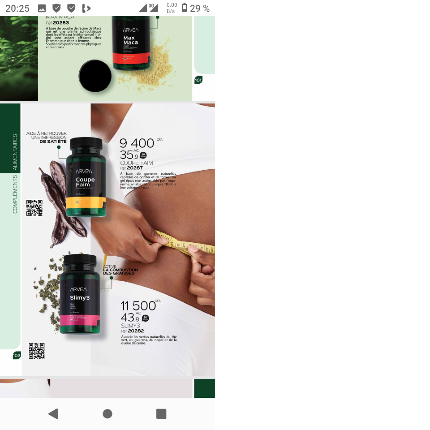 Produit de beauté et des cheveux avec des maquillage