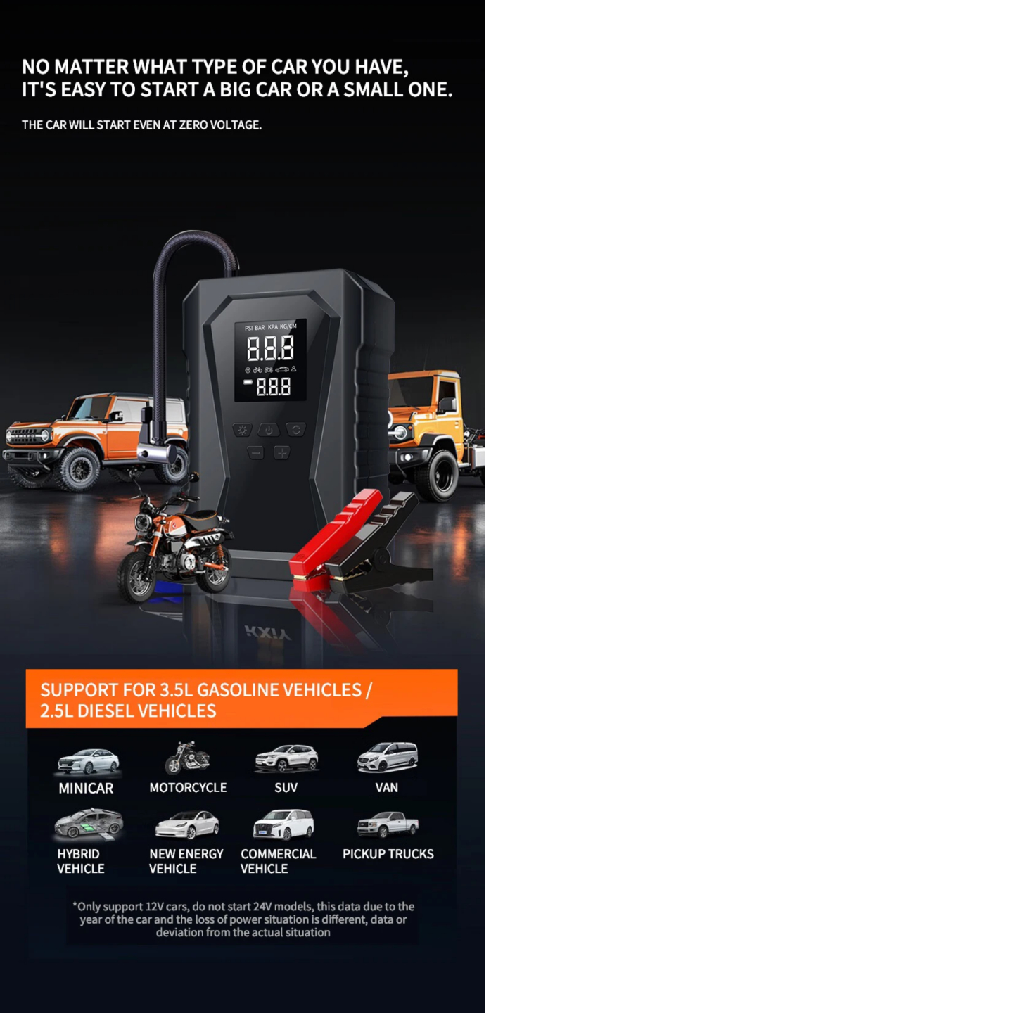Boosteur de batterie voiture 