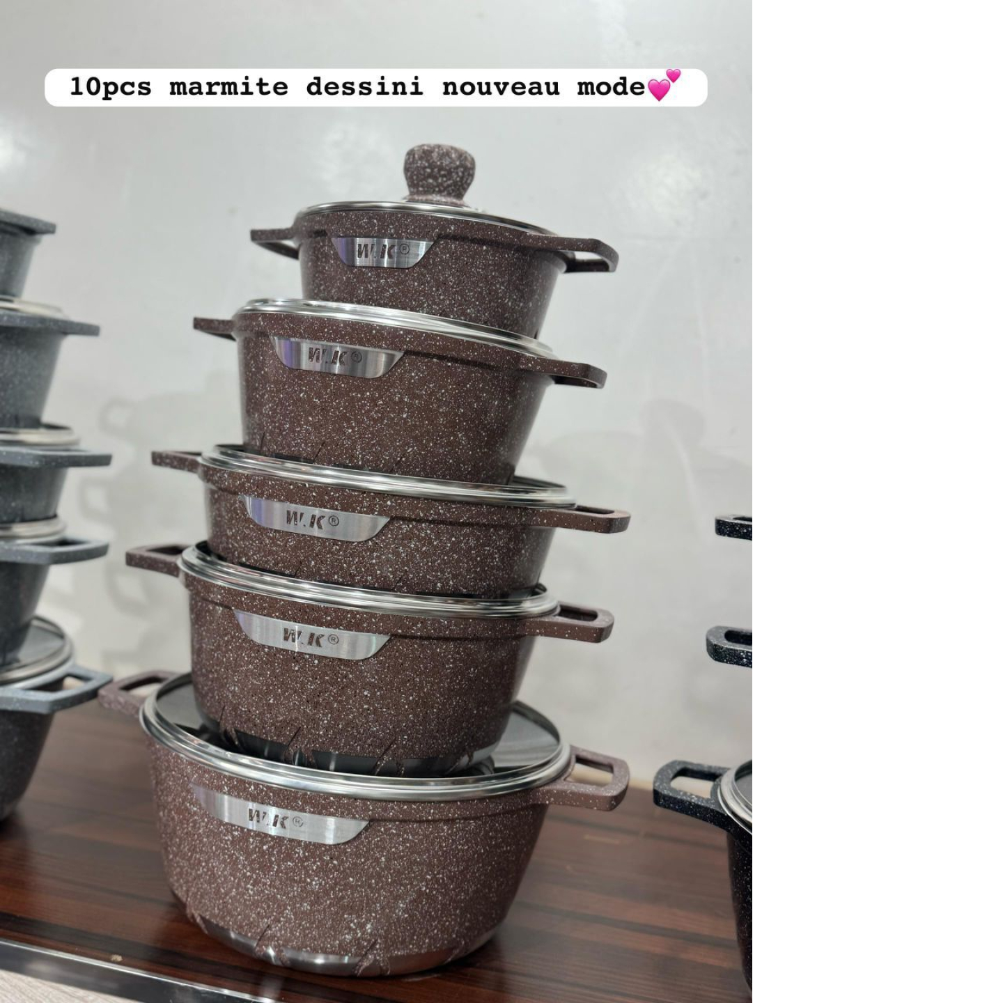 Marmite desini anti adhésif nouveau model