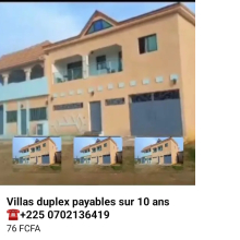 Villas duplex appartements 